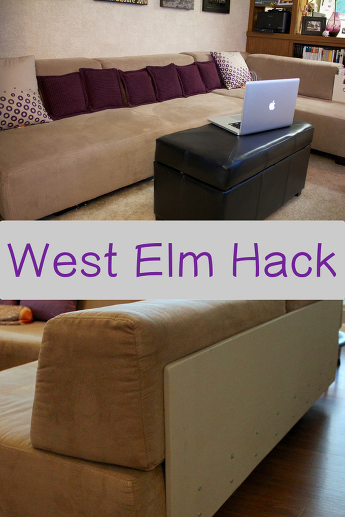West Elm Hack. MotherDaughterProjects.com