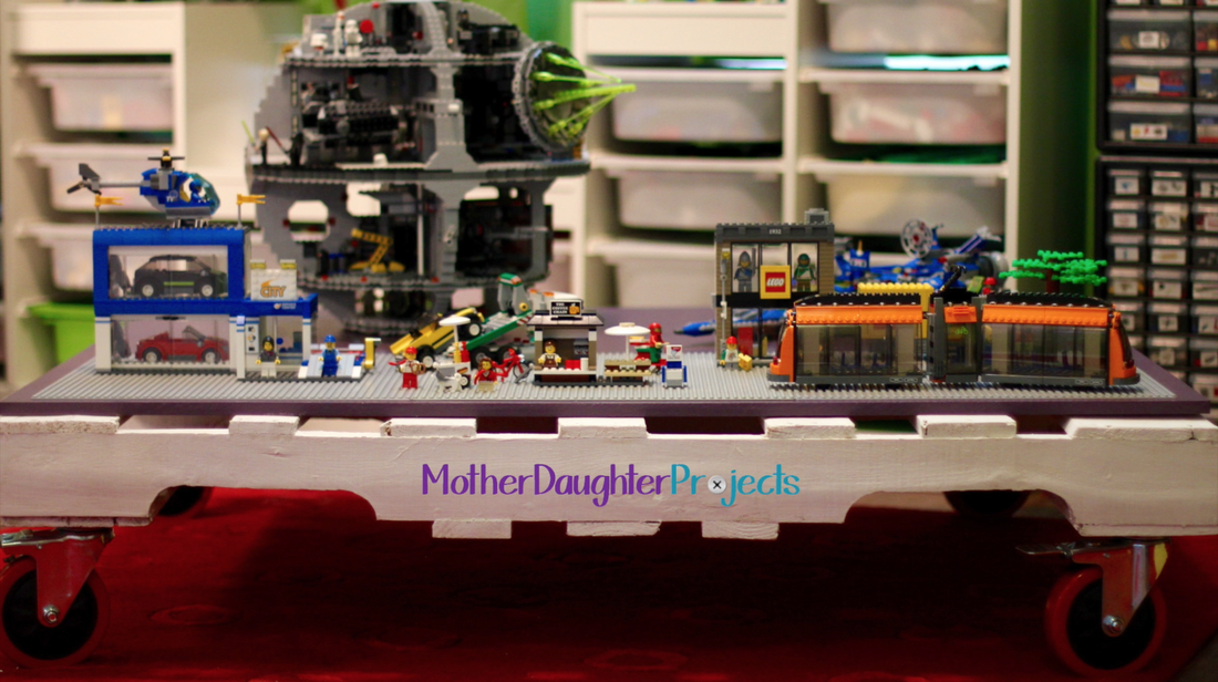 Lego Pallet. MotherDaughterProjects.com