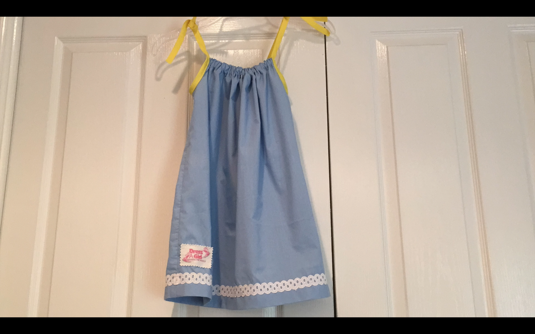 How to Make a Pillowcase Dress: Finished! MotherDaughterProjects.com