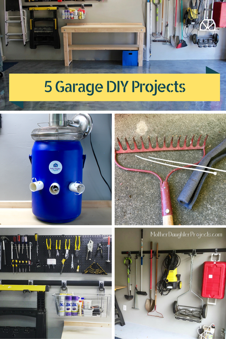 5 Garage DIY Projects. MotherDaughterProjects.com
