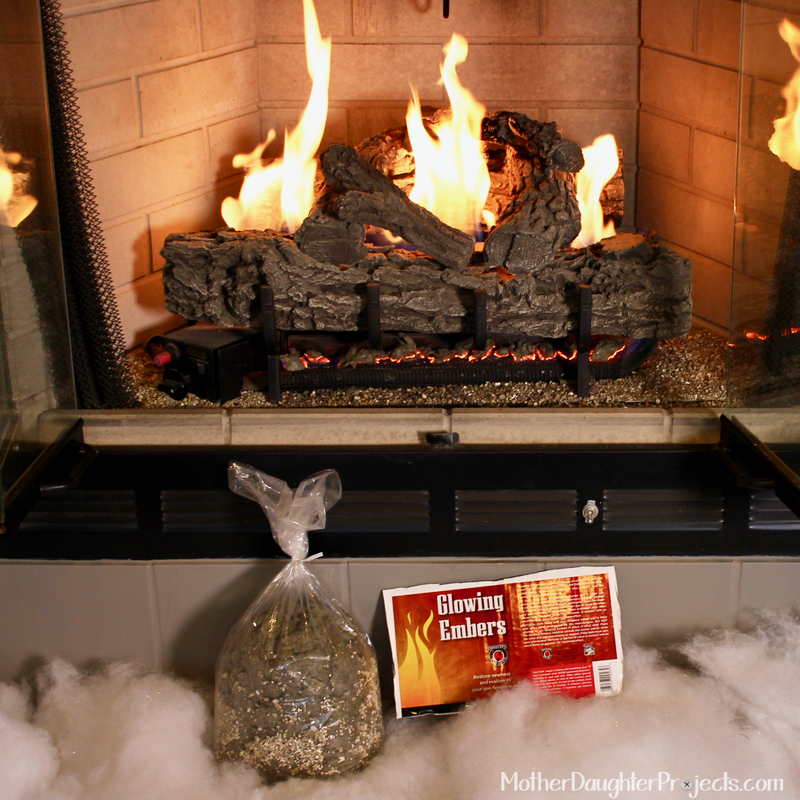 Bag 6 oz Midwest Hearth Glowing Embers for Fireplace Gas Logs 