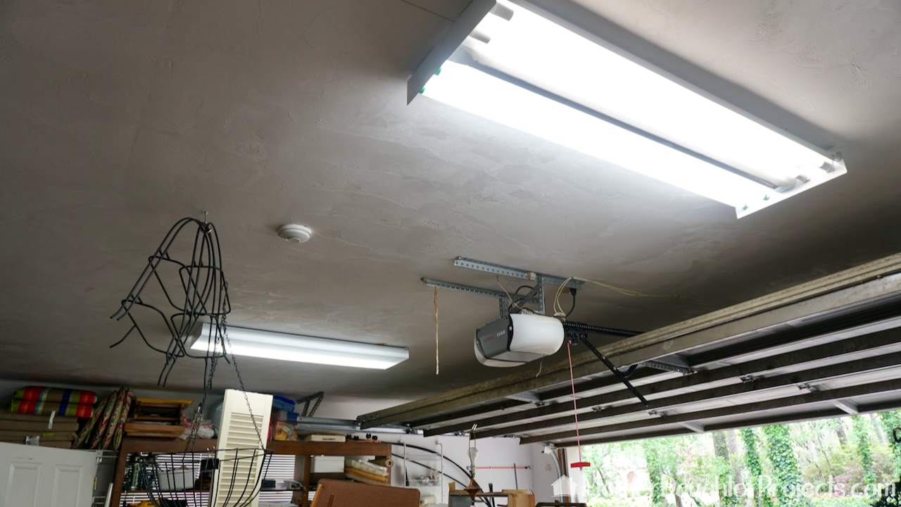 Plug In Led Garage Lighting  Led garage lights, Garage light fixtures,  Garage lighting