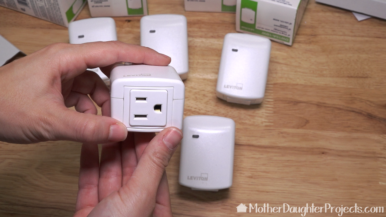 Leviton smart wifi plus in outlets. 