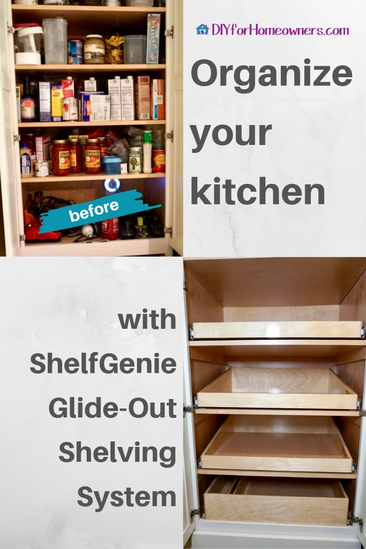Easy Pantry Upgrade: DIY Pull-Out Drawer Shelves For Maximum Storage and  Function! - Project: DIY Our Home