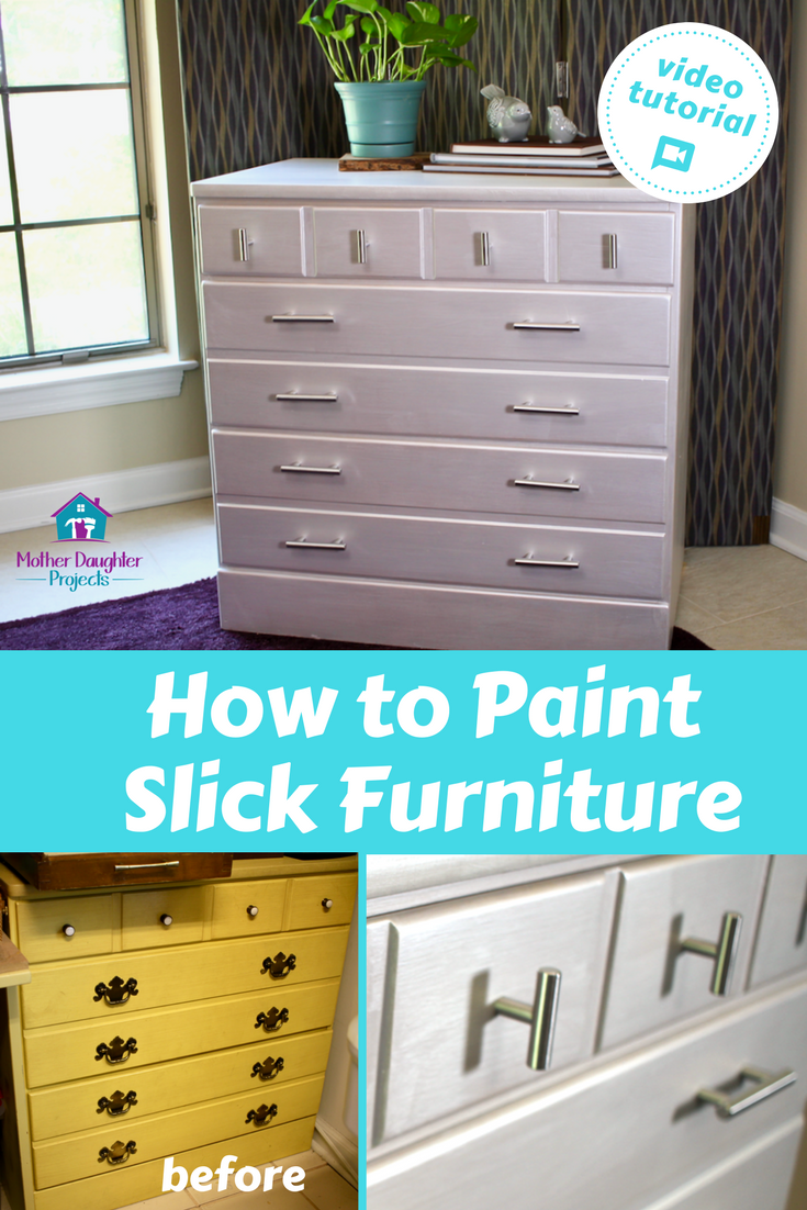 How To Paint Furniture With No Sanding Mother Daughter Projects