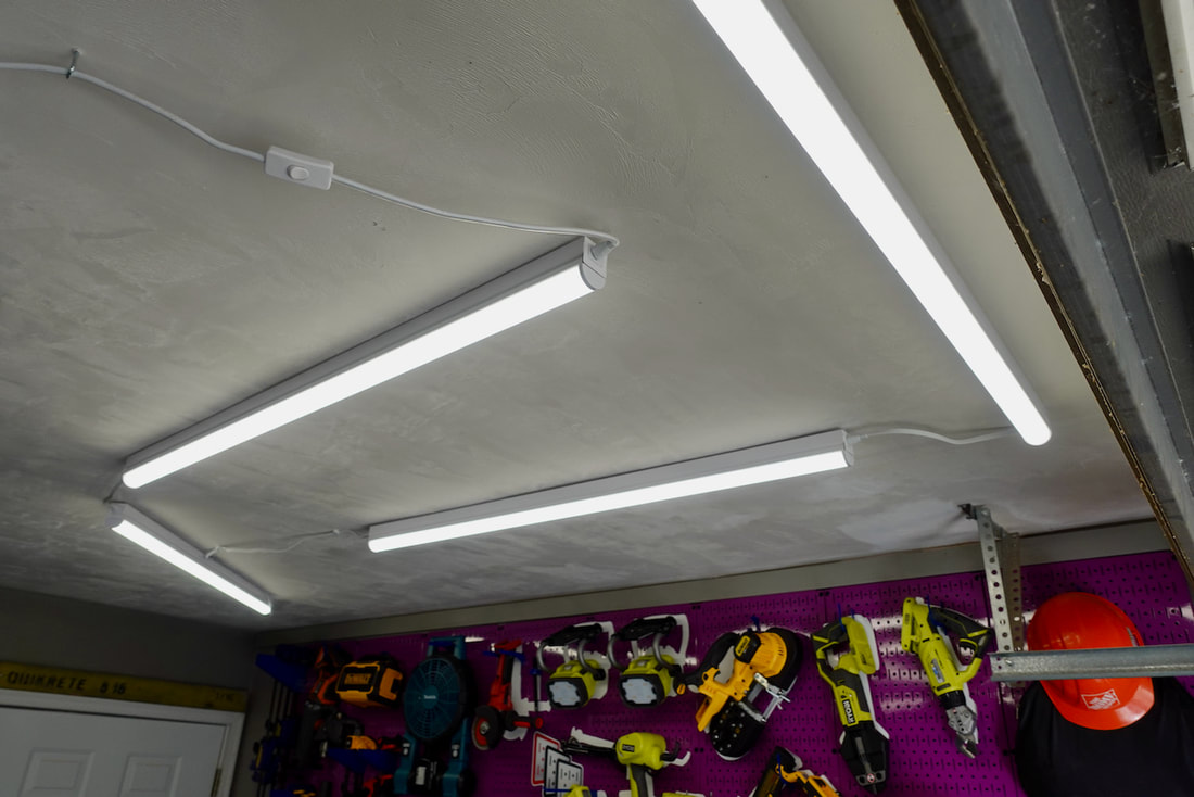 How to Install Garage Lighting - Mother Daughter Projects