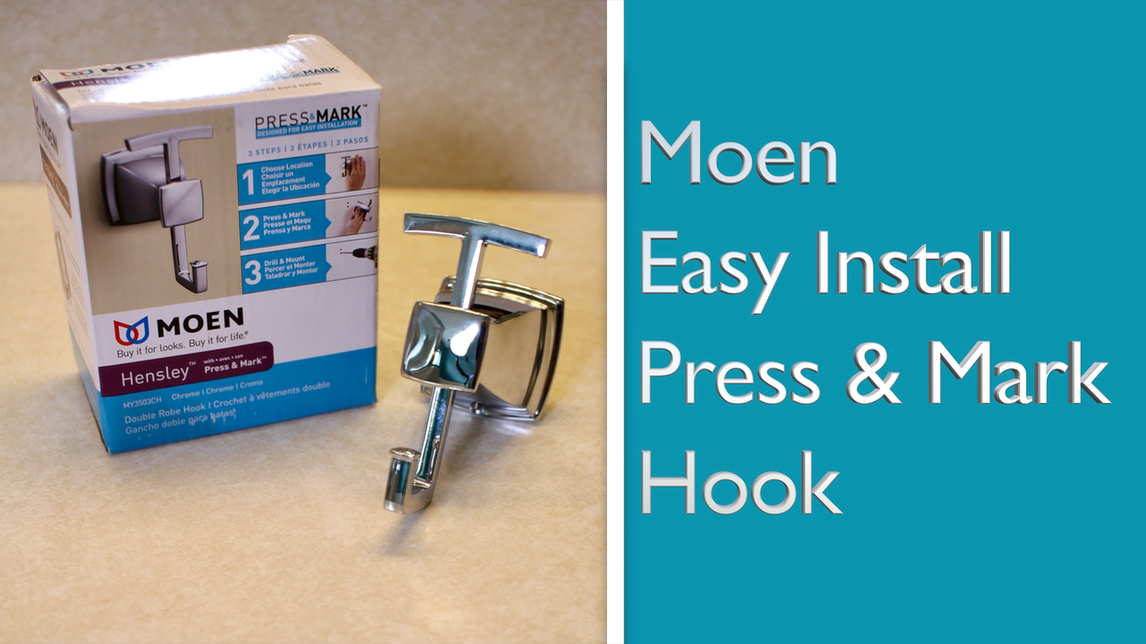 Learn about the new easy install hook from Moen. 