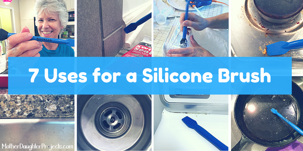 Rockler Silicone Glue Brush -- Easy Clean Up 
