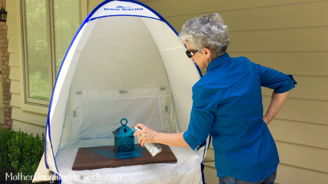 Spray Paint Tent - Mother Daughter Projects