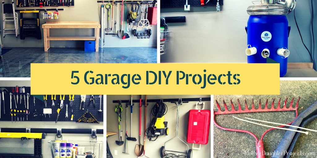5 Garage DIY Projects. MotherDaughterProjects.com