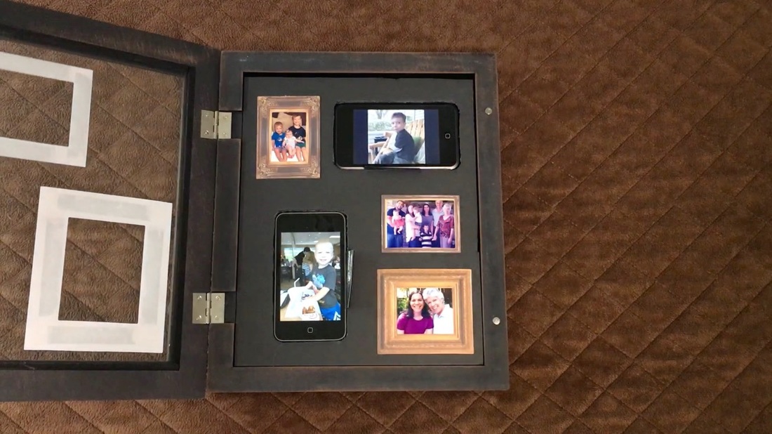 Harry Potter Style Picture Frame. MotherDaughterProjects.com