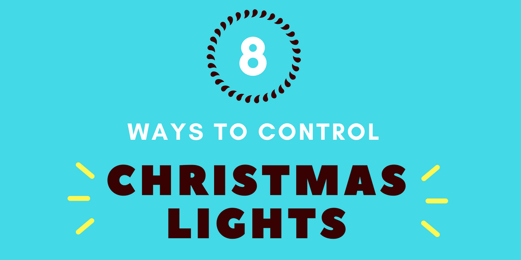 Learn easy ways to automate your Christmas and Holiday lights to turn on and off. Indoor, outdoor, Christmas tree lights and more!