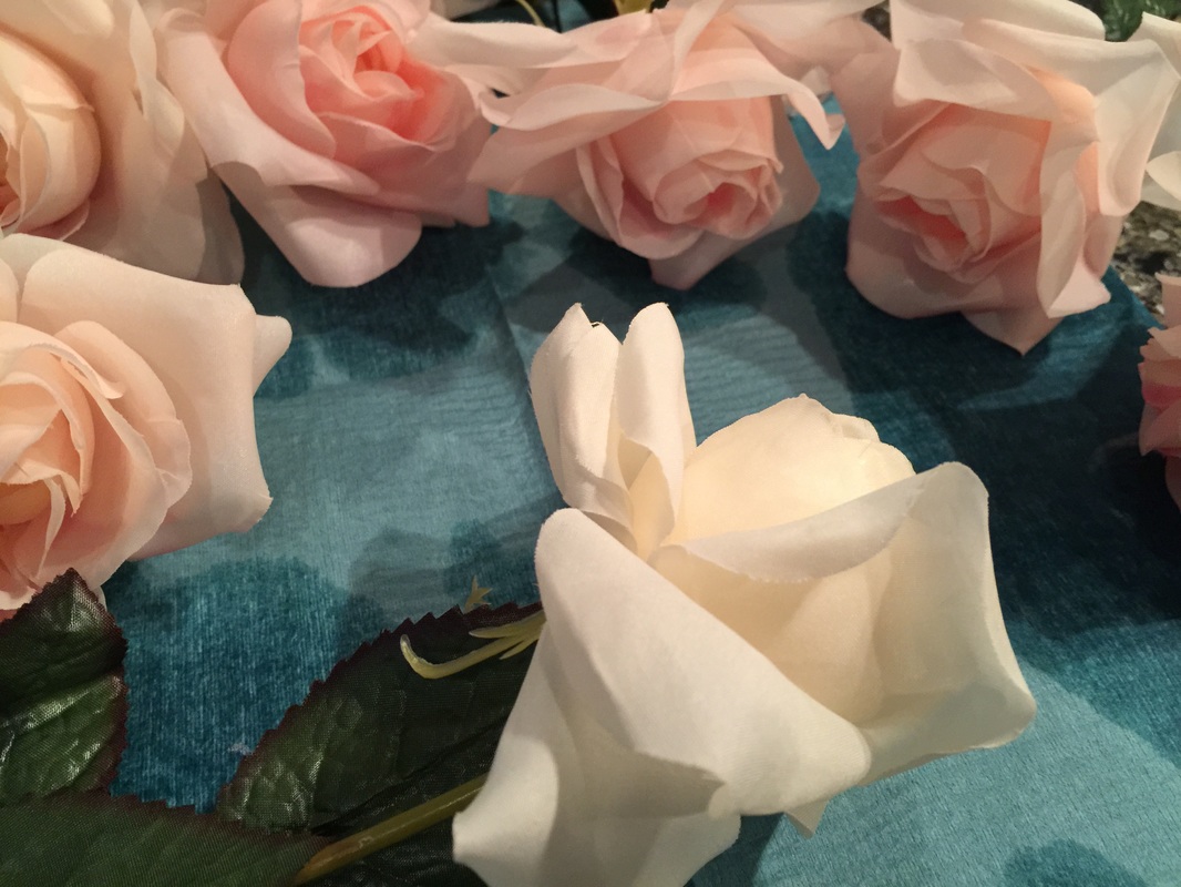 Yes you can dye silk flowers. A little diluted craft paint does the trick. MotherDaughterProjects.com
