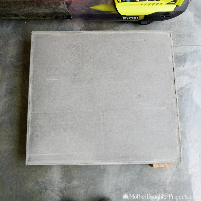 Learn how to cast concrete into a melamine mold to make an outdoor bench seat. We're using Quikrete countertop mix.