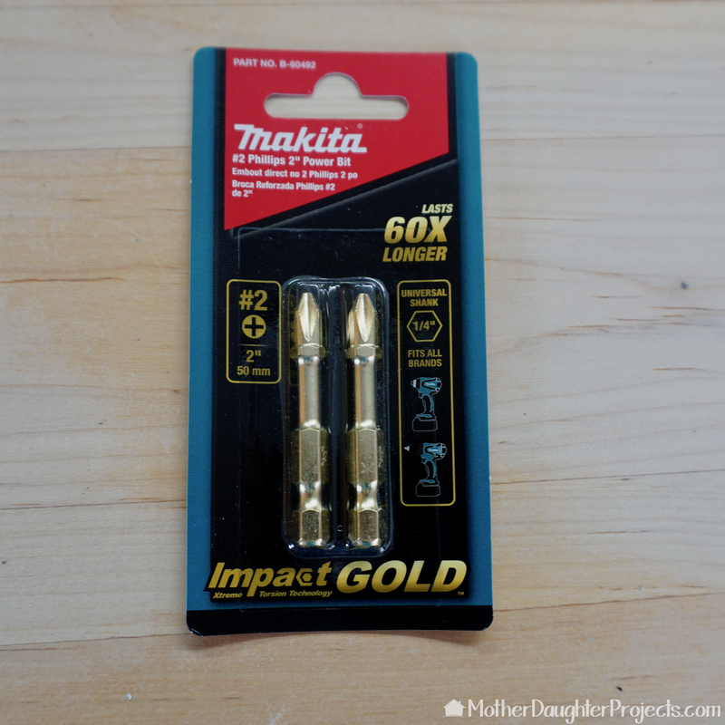 New impact gold driver bits by Makita