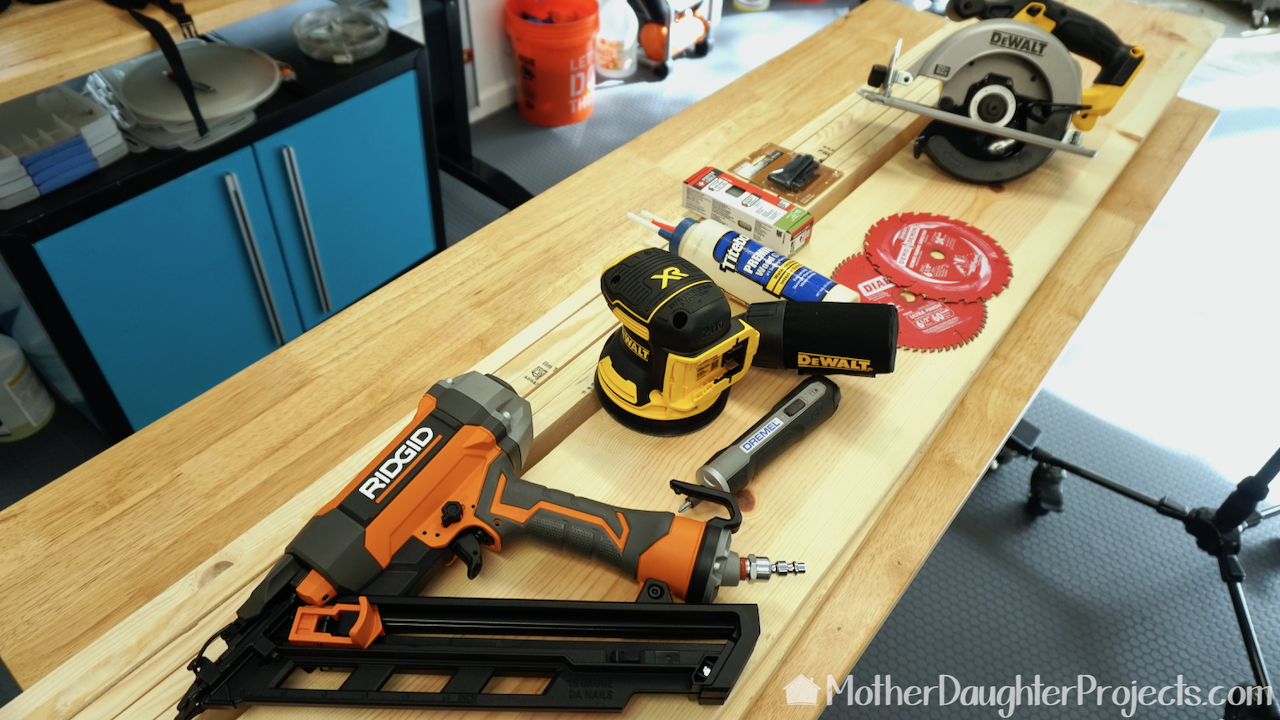 We got to try out the new Ridgid framing nailer. 