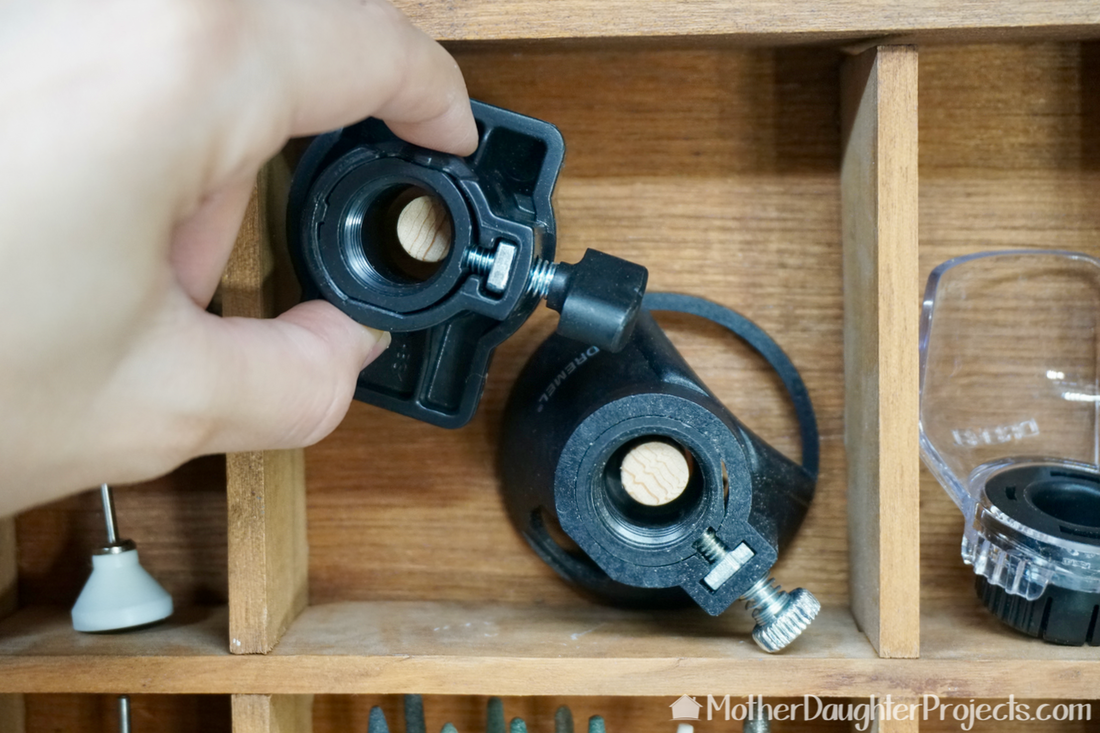Learn how to take a vintage printer's tray and turn it into storage for small knick knacks, screws, or accessories.