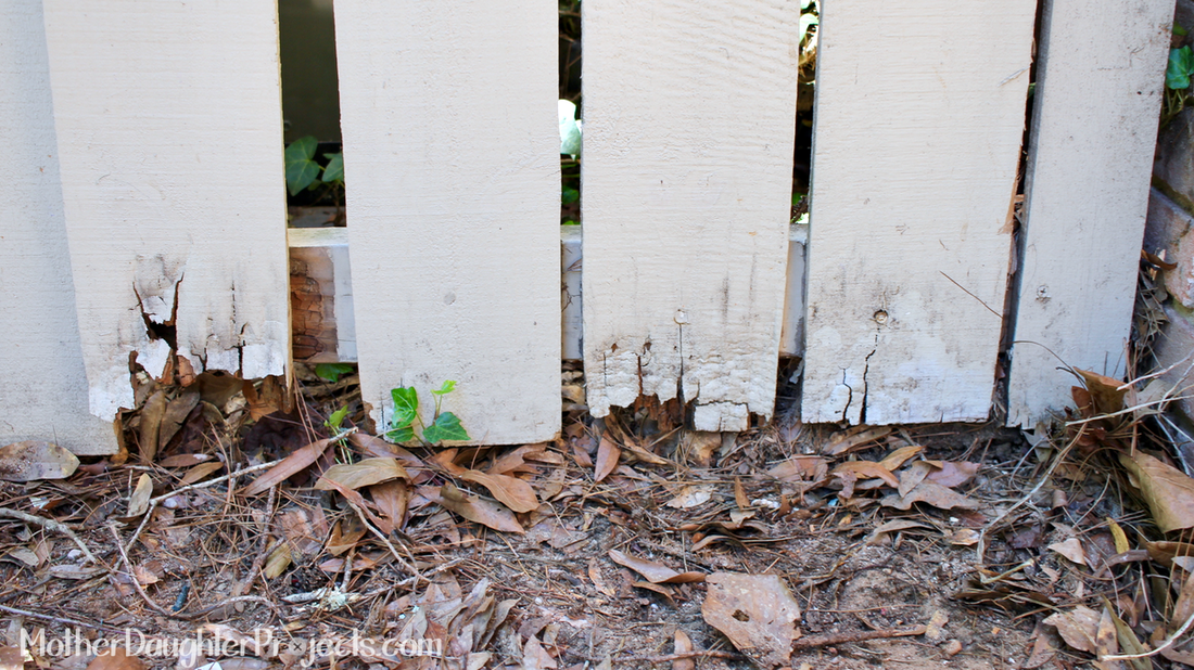 Picket Fence Repair. MotherDaughterProjects.com