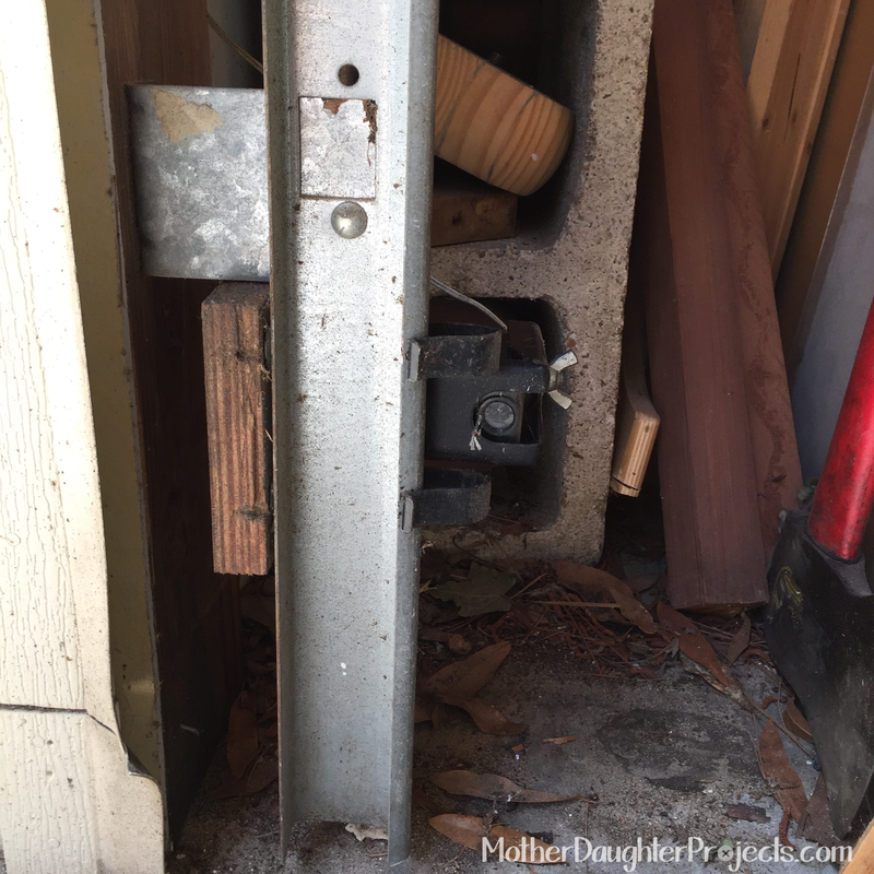 Professional Fix for Garage Door. MotherDaughterProjects.com