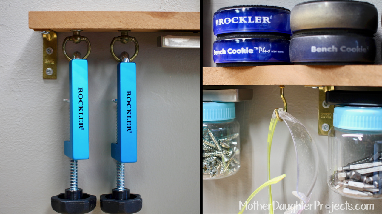 Learn how to use a magnetic rack from Ikea to add some garage storage for your screws, nuts, nails and more!