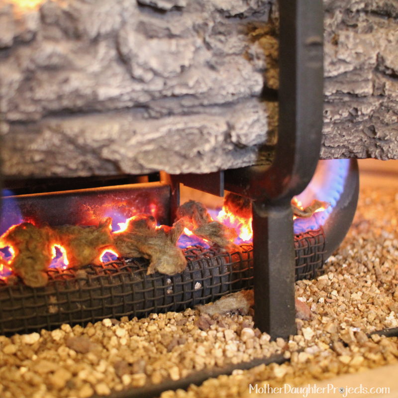 Learn how to replace glowing embers in a gas fireplace to get a natural fire look. Install on bottom grate. 