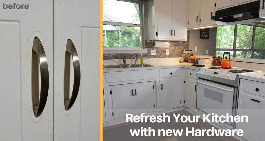Learn how to refresh your kitchen with new knob and pull hardware from The Home Depot!