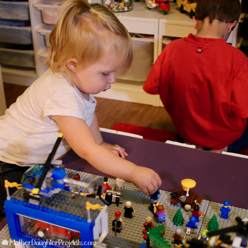 Learn how to make the ultimate adult or kids lego room with these IKEA hacks!