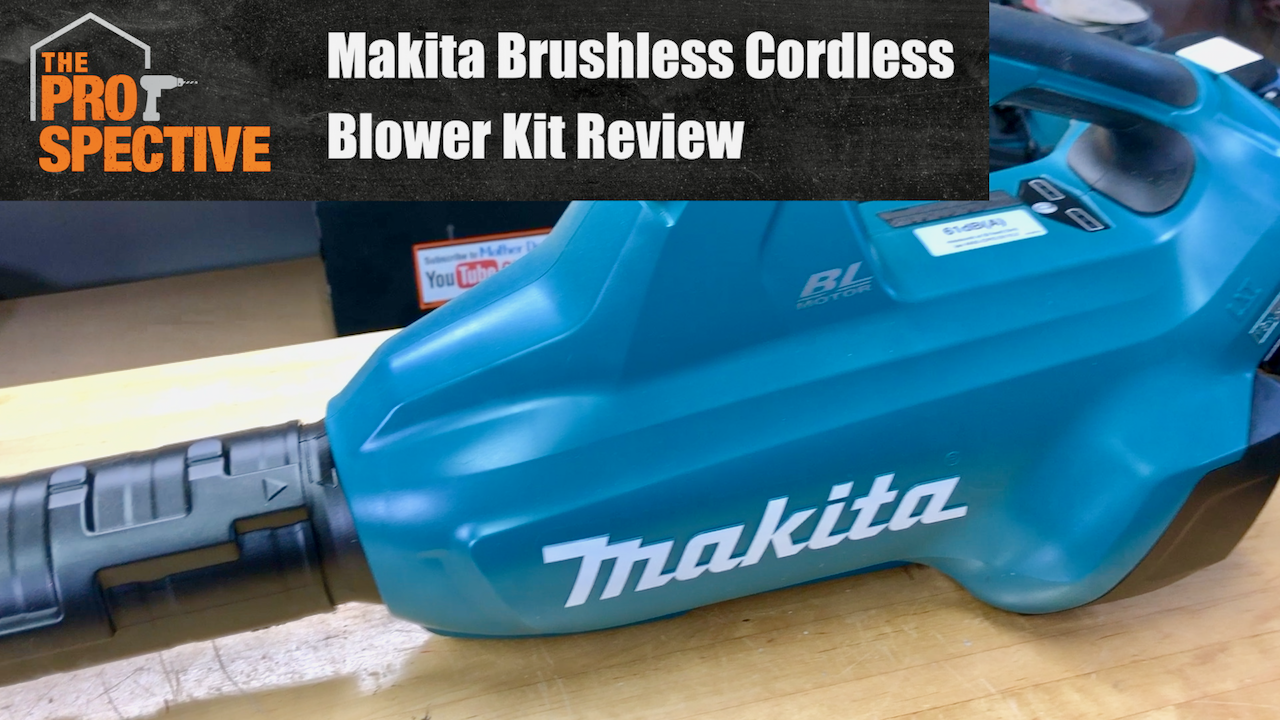 Video review of the 36 volt leaf blower from Makita. 