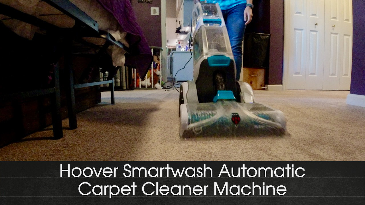 She found this Hoover Smartwash Automatic Carpet Cleaner Machine to try. 