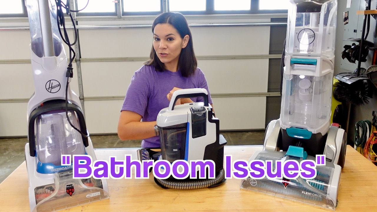 Which Hoover vac takes care of urine and poop problems?
