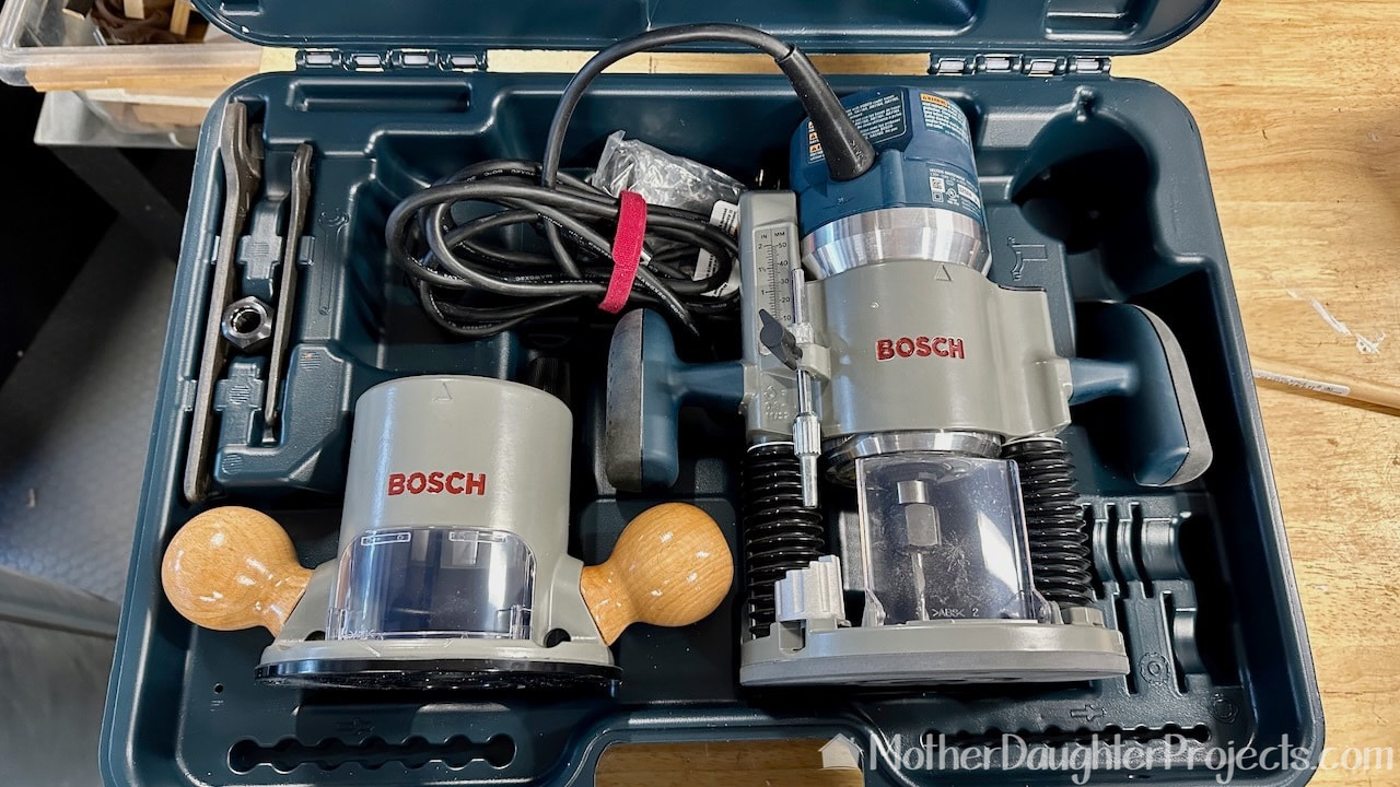 Bosch 1617 router combo kit.