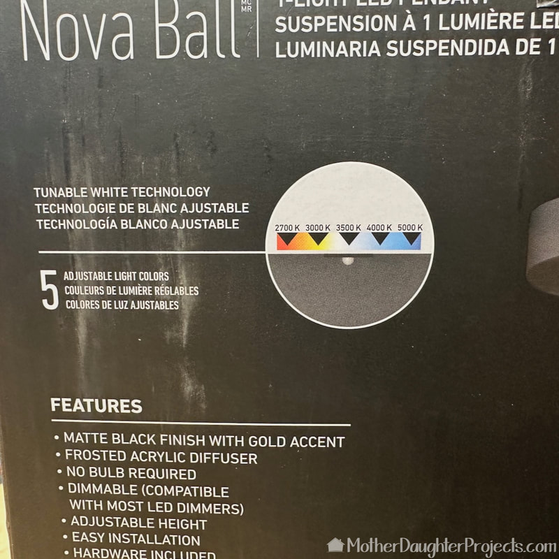 The Artika Nova Ball has tunable white technology.