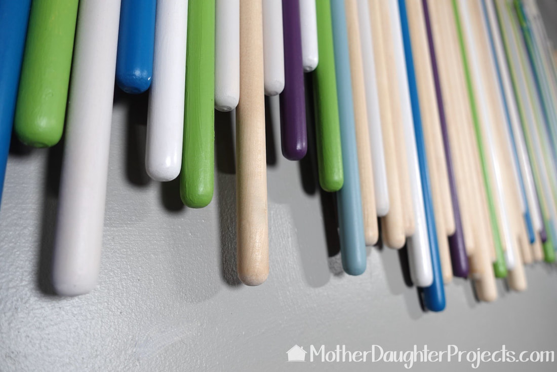 The colors are all found on the walls, trims, and furnishings in Steph's house.