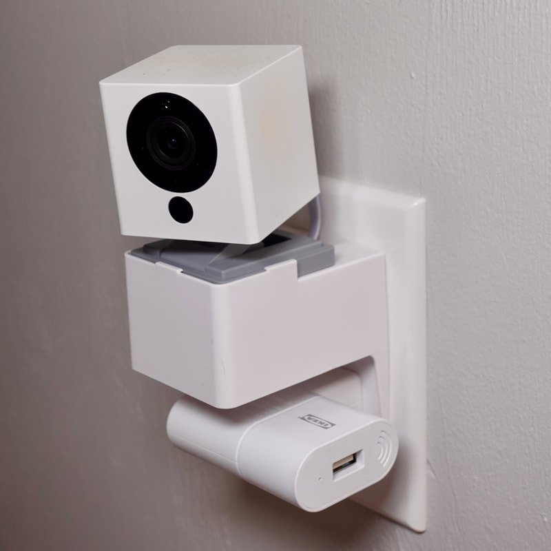 The Ikea signal repeater is included with the FYRTUR blind.