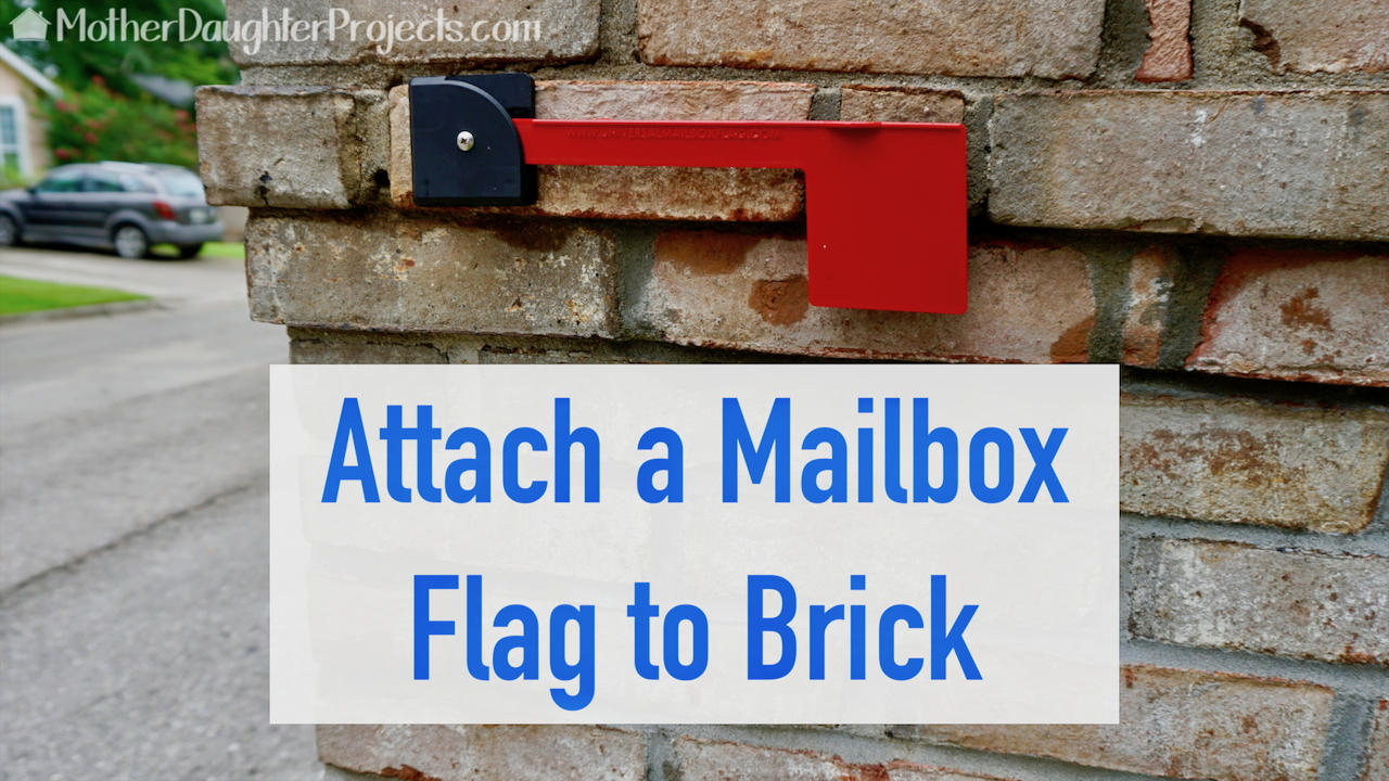 How to replace a mailbox flag.