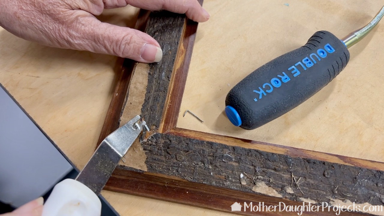 This Double Rock staple removal tool is the best for removing staples from upholstery.