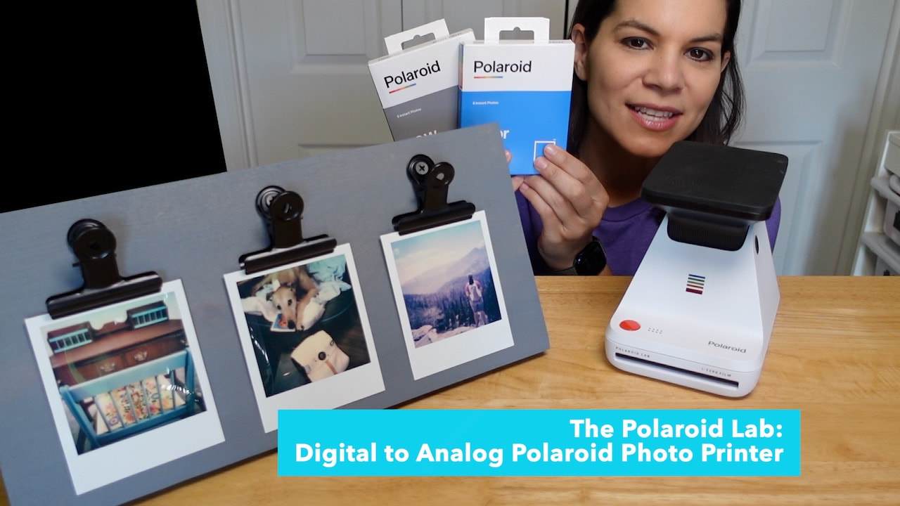  Polaroid Originals Lab - Digital to Analog Polaroid Photo Printer (9019), The Polaroid Lab