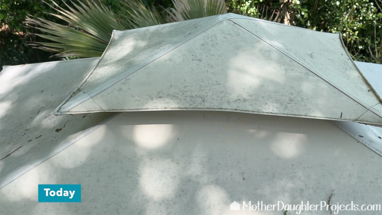 Here's a look at the Home Depot soft top gazebo after two years in the Florida sun.