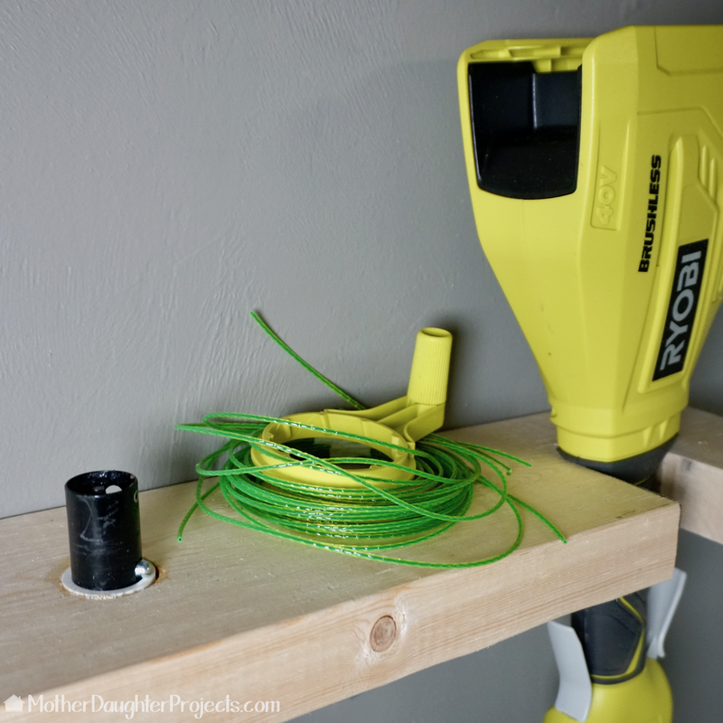 The units holds the Ryobi Expand-It system securely in place. 
