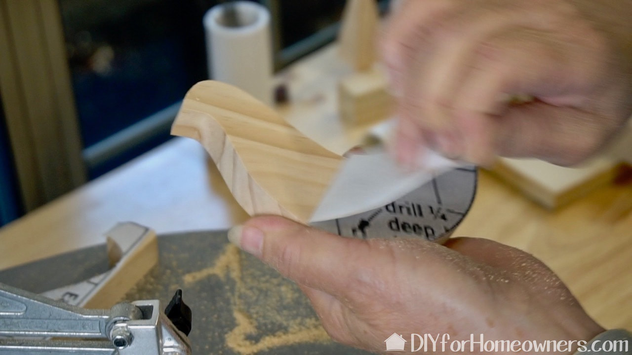 How to make a mid-century bird on a DeWalt scroll saw.