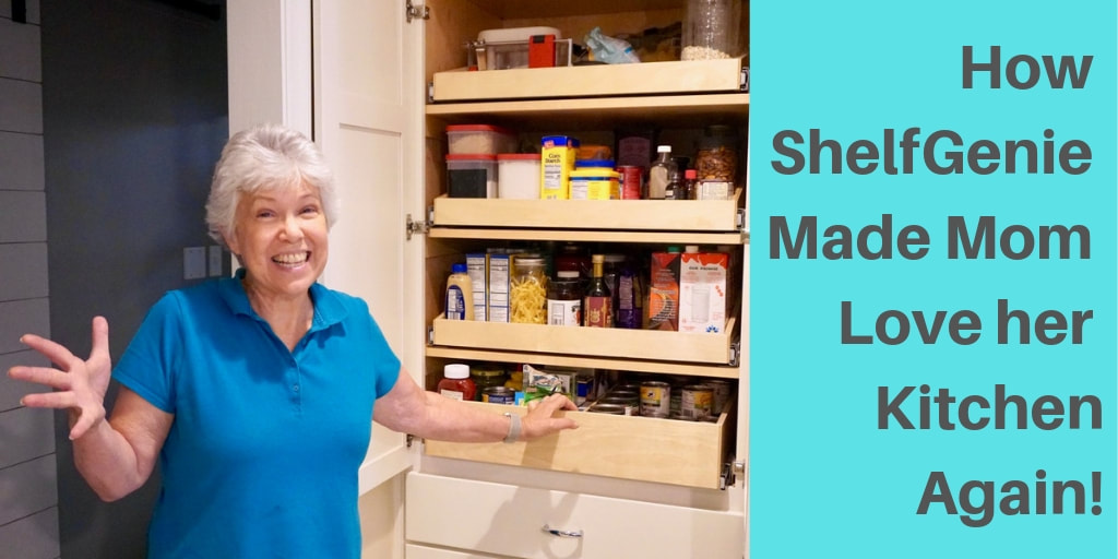 How to add functionality to kitchen cabinets with ShelfGenie.