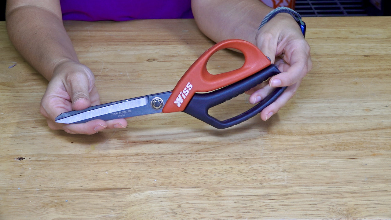 Scissors by Wiss are great to have in the garage and kitchen.