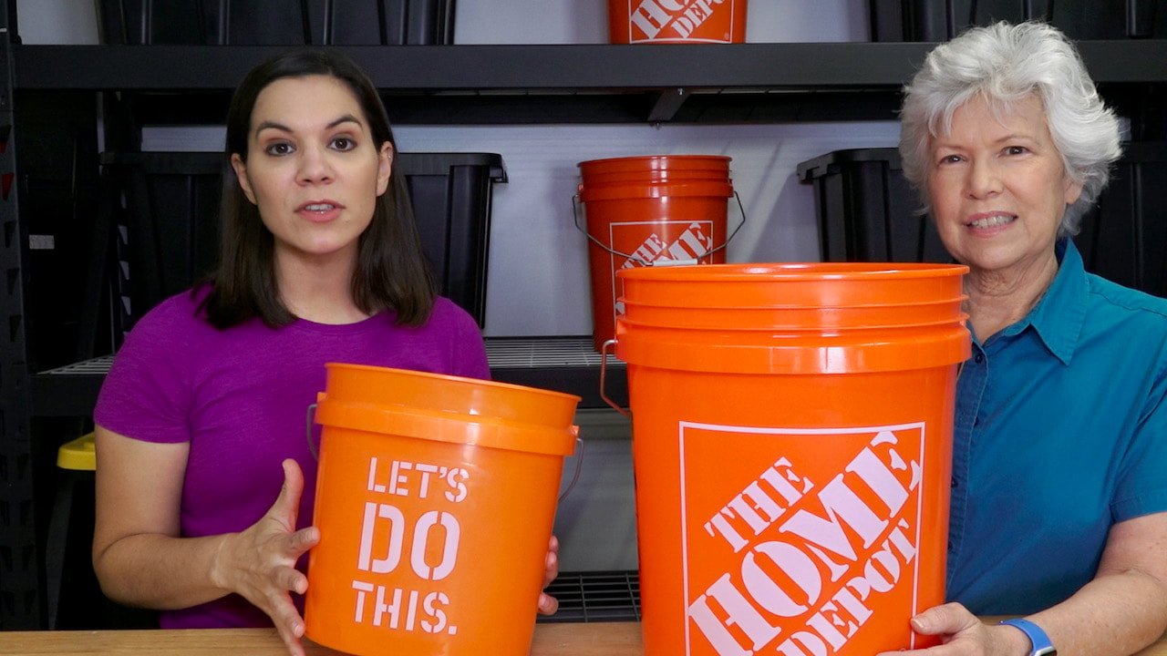 Get the mini Home Depot bucket when you can during Black Friday sales.