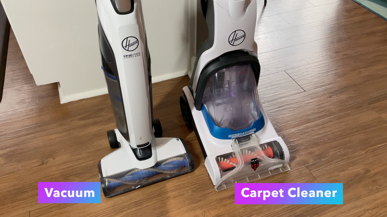 We purchased a Hoover corded carpet cleaner.