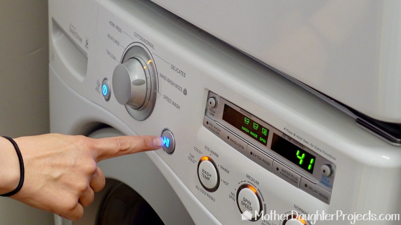 How to wash home reserve fabric couch sofa cushion covers in a washing machine.
