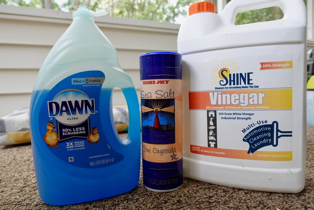 Check the Home Depot to see if yours has the 30% vinegar in stock. 
