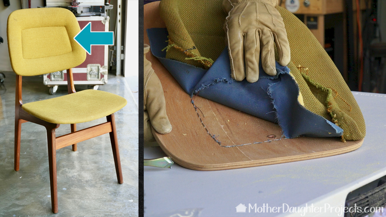 Take a step-by-step look at how to refinish and make over 50+ year old mid century chairs. Learn basic furniture upholstery tips and tricks!