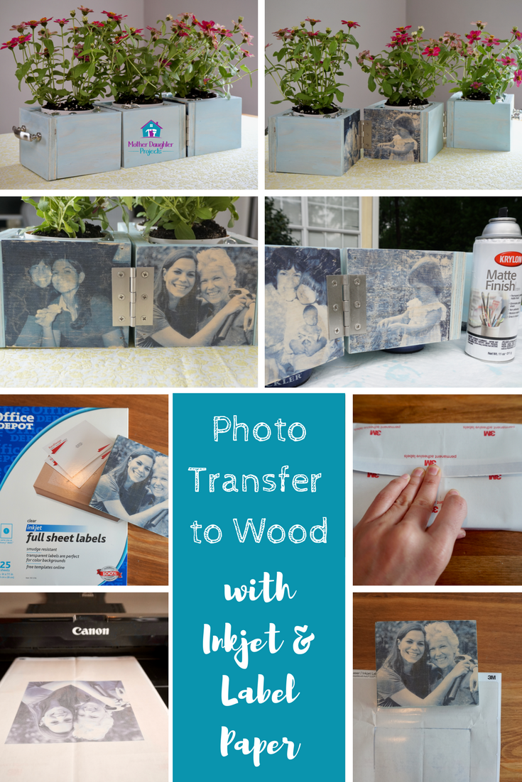 Learn how to build a basic planter box with a twist and personalize it by transferring pictures to wood. Check out this how-to tutorial!