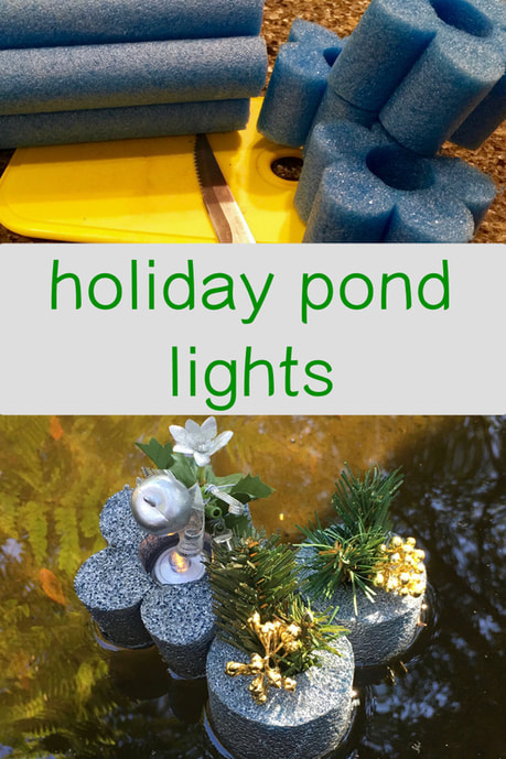 Holiday Pond Light. MotherDaughterProjects.com