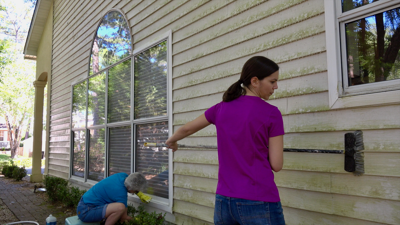 Learn how to clean vinyl siding without a pressure washer and harsh chemicals.